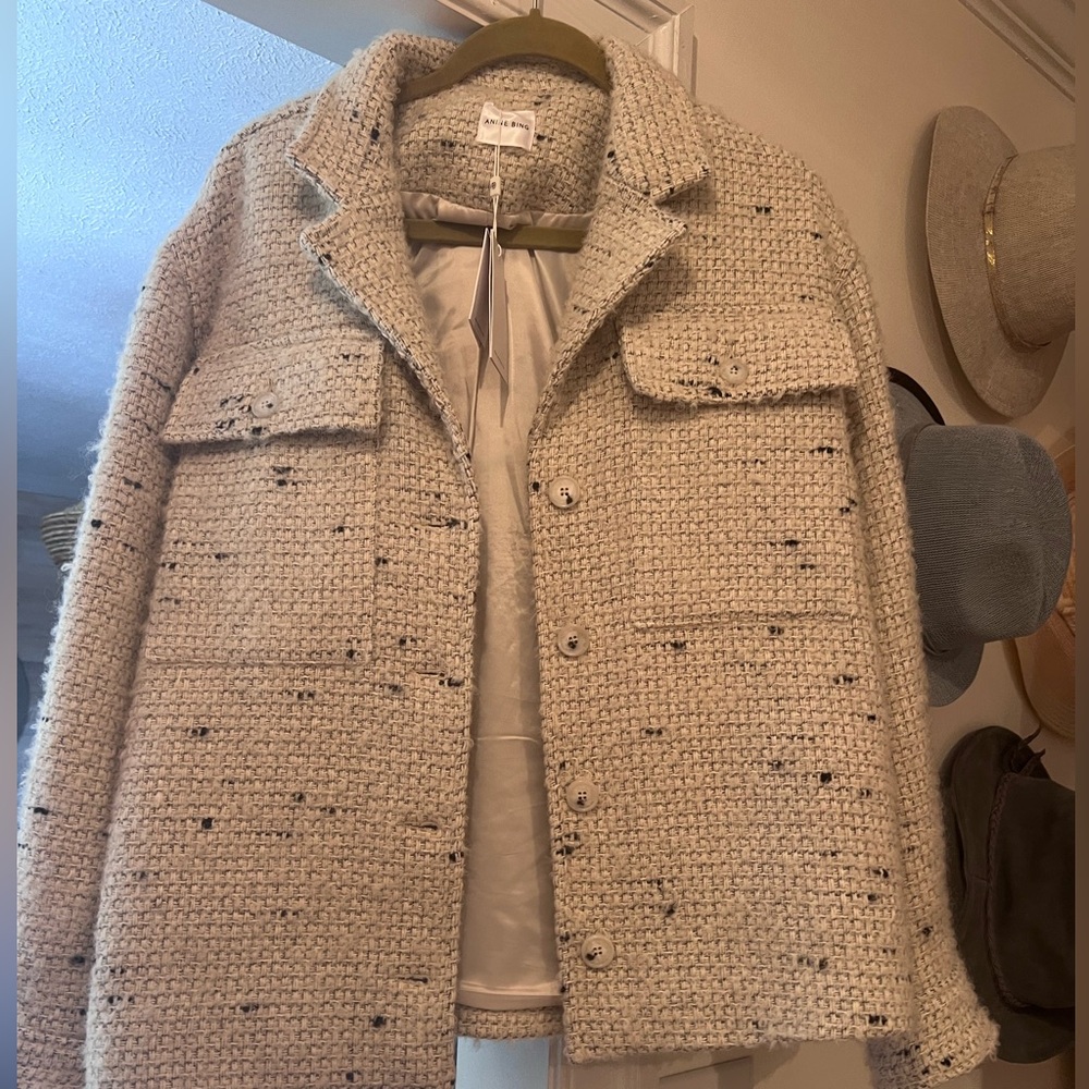 Anine bing tweed jacket